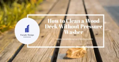 how to avoid pressure washers when cleaning wooden deck